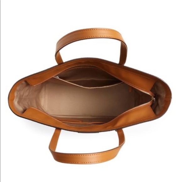 💯 NWT! MCM Anya Medium Visetos Zip Top Shopper In Soft Pink - Picture 4 of 13